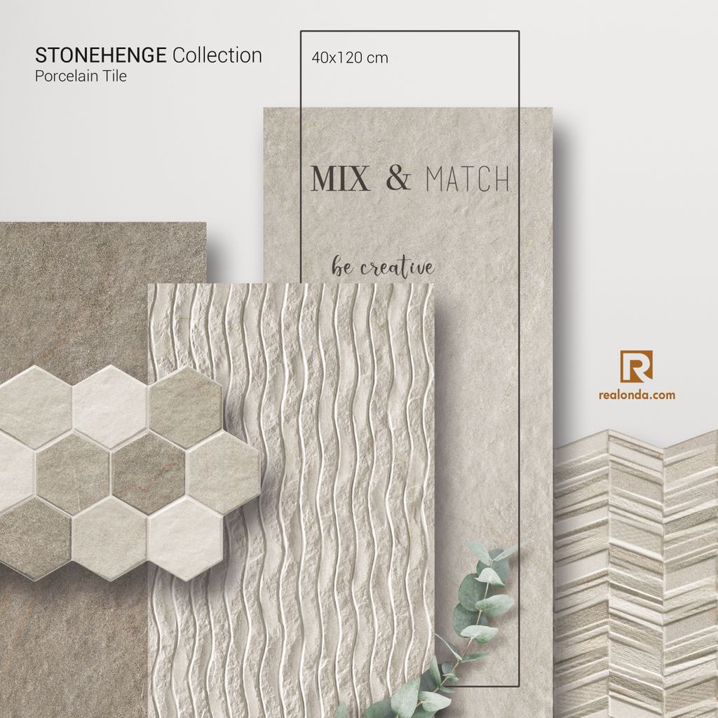 REALONDA1952's tweet photo. Stonehenge Collection || MIX &amp; MATCH || Porcelain Tile by #Realonda || More info: https://t.co/jSlzoSk3wP
#ceramica #madeinspain #tileofspain #porcelain #rectifiedtile #novelties #ceramics #tiles #architecture #tiledesign #tileaddiction #interiordesign #ilovetiles #moodboard https://t.co/3ggCGht3lj