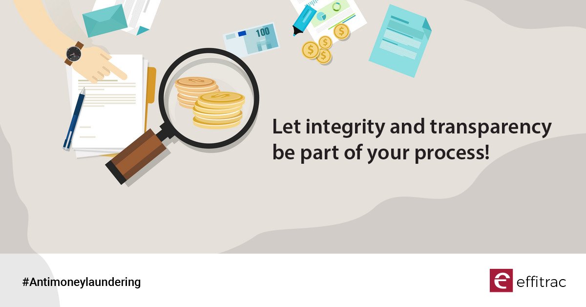 effitrac's tweet image. Enable your team with smarter systems to fight against money laundering and regularize all your compliance standard like MENA FATF effectively.

#effitrac #moneyremittancesoftware #moneyexchangesoftware #Antimoneylaundering

Visit us at:- bit.ly/2rI9kgd