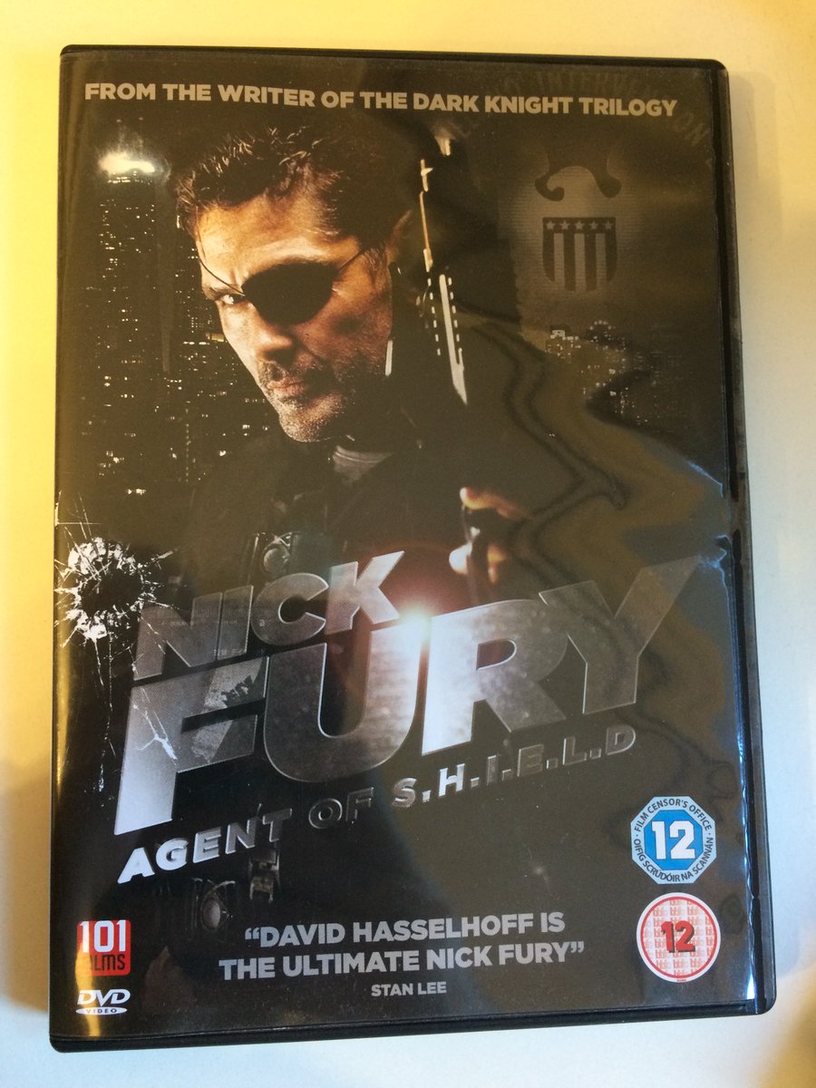 Mateschrank's tweet image. Nach einer Weile im Exil bei der @superherounit ist nun The Hoff in seiner besten Rolle überhaupt wieder im Archiv des Mateschranks zurück... #NickFury #TheHoff #MarvelClassics