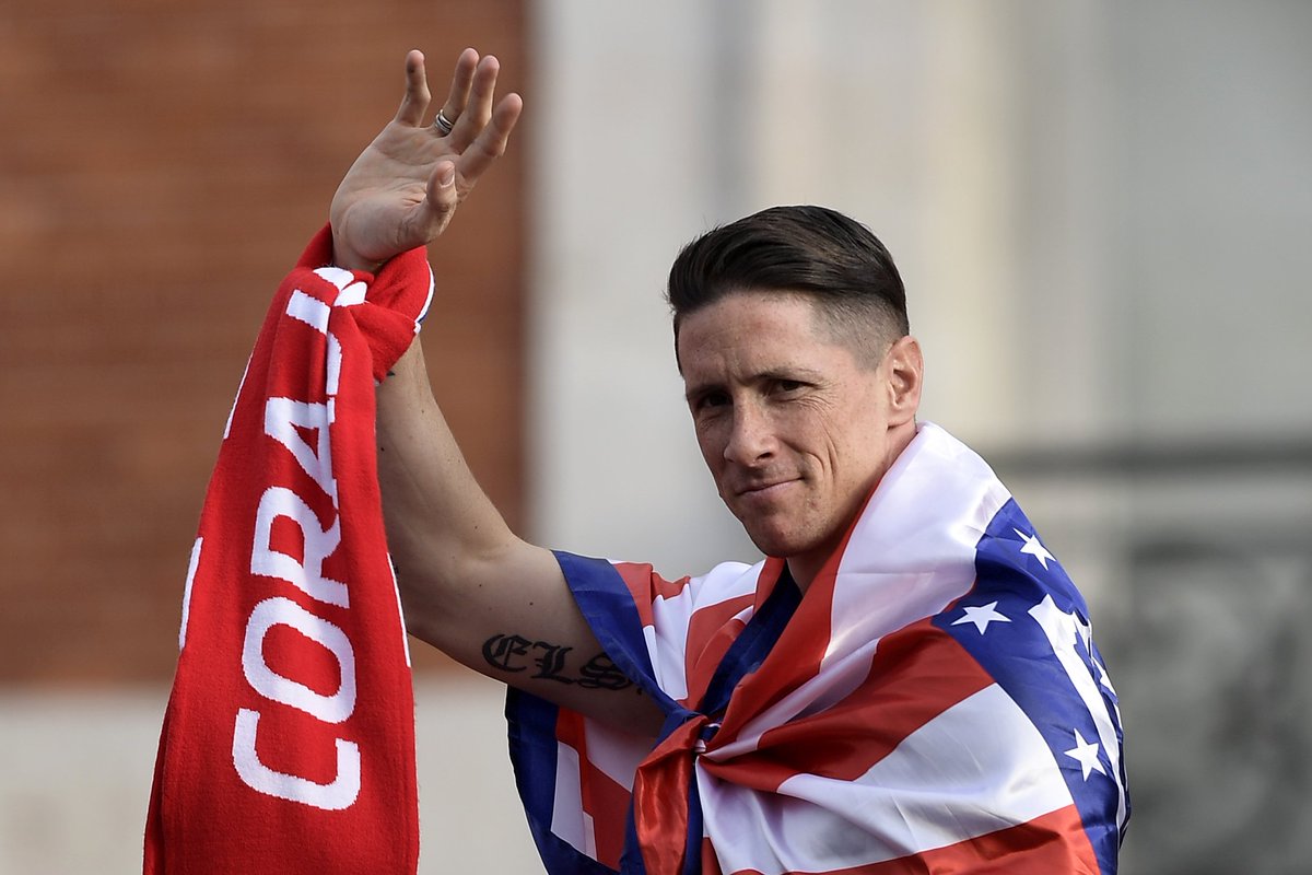 🗓️ On this day in 2015, Fernando Torres rejoined his boyhood club Atlético Madrid 💫

#UEL #FlashbackFriday