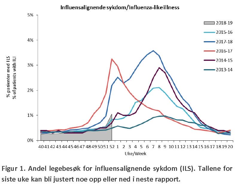 Da er influensaepidemien igang, og den vil vare 10-15 uker fra nå. Så langt dominerer A(H1)-virus. Nå haster det med vaksinering.