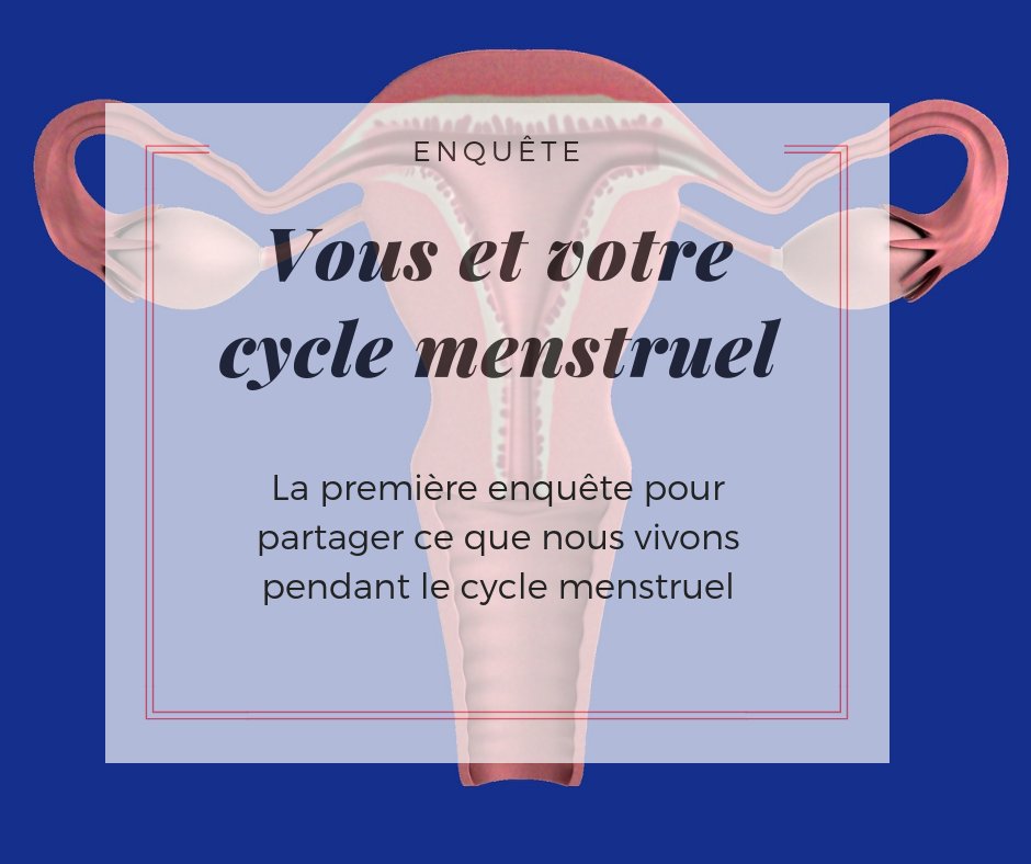 ✨🌊GRANDE ENQUÊTE ANONYME : VOUS ET VOTRE #CYCLE #MENSTRUEL ! (à diffuser au maximum)
✨Déjà plus de 900 réponses ✨

Le lien : fr.surveymonkey.com/r/cycle-menstr…

Durée : 5-7 minutes (20 questions)