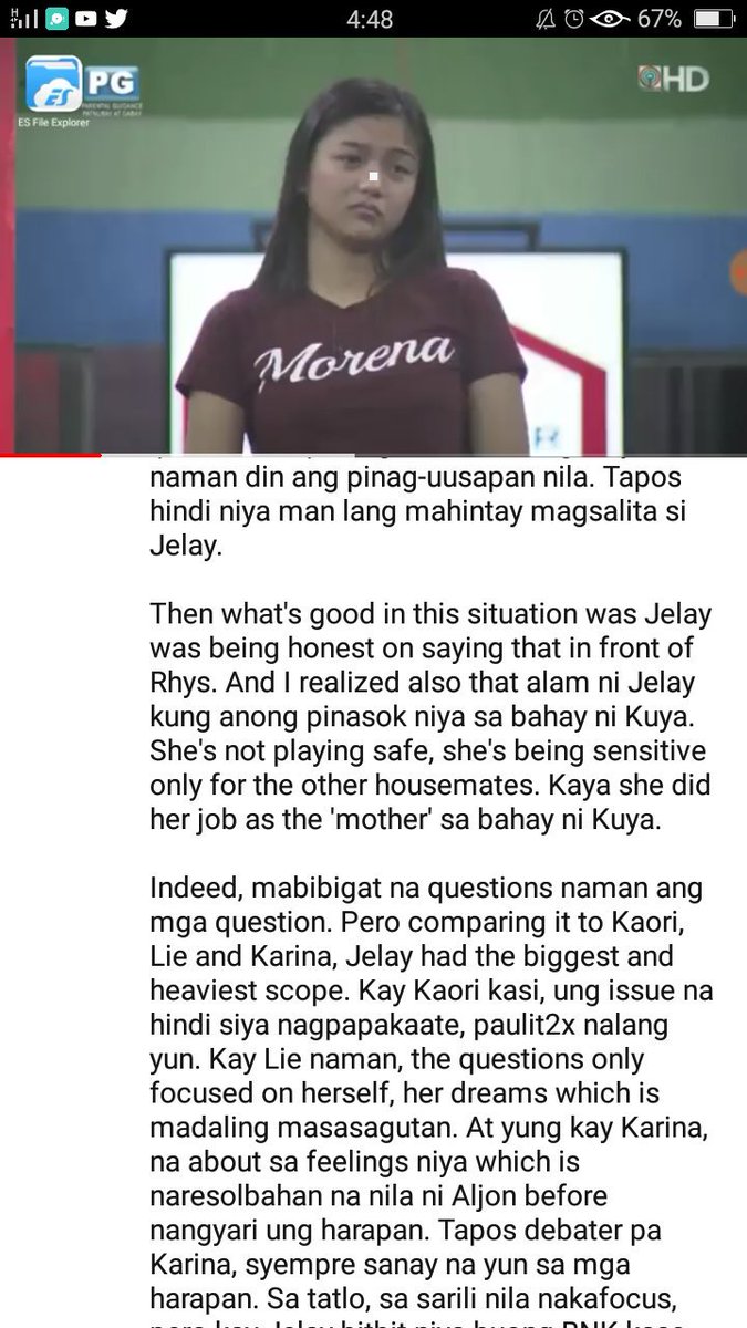jelaydorable's tweet photo. sa lahat ng comment sa youtube, eto tumatak sakin. this explain all those negative thing they are throwing at her. and isa lamg masasabi ko, NAKAKAPRPUD MAGING FAN MO JELAY. 

#WeGotYouJELAY https://t.co/62yLqKQtYh