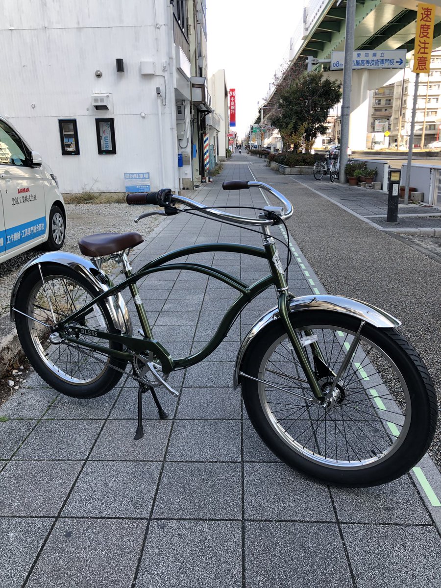 ビーチクルーザー 【BLESS】ブレスファットタイヤ