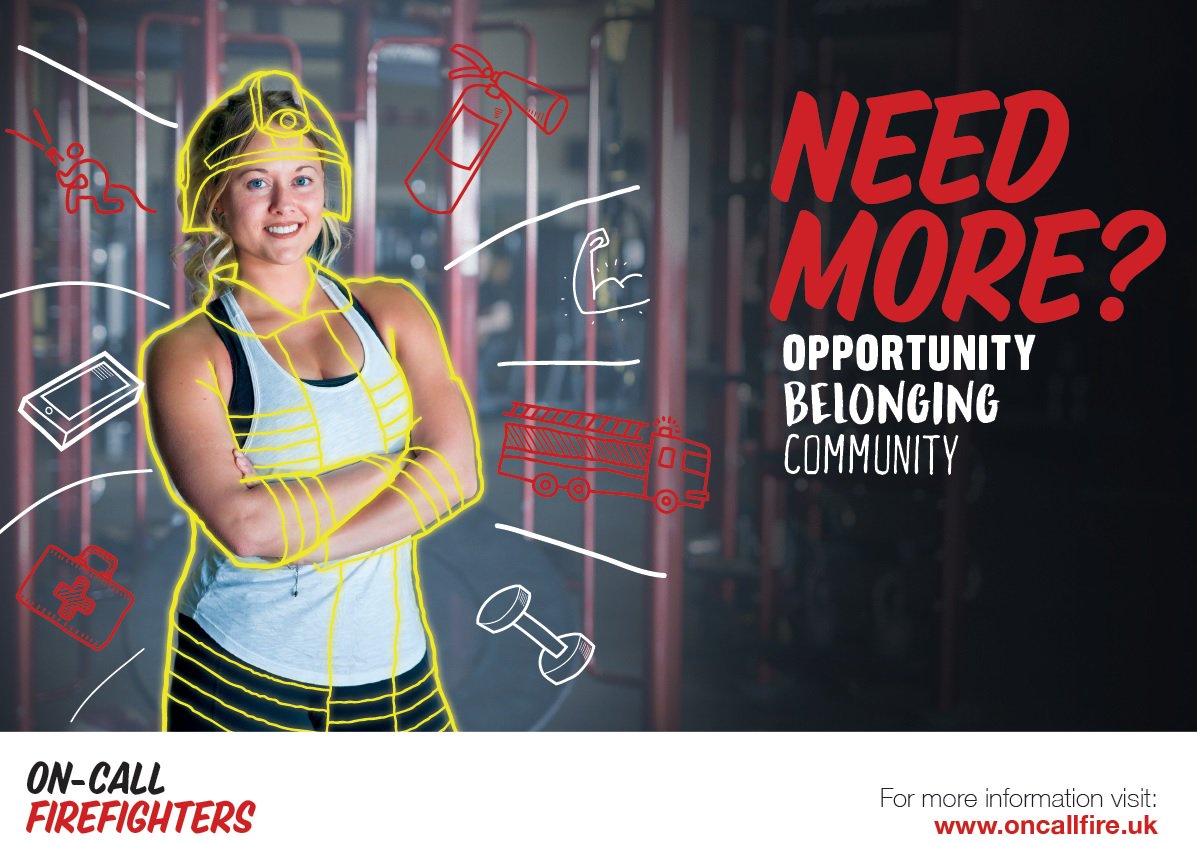 mawwfire's tweet photo. New year! New challenge? New opportunity? We might be able to help you with that in 2019. Look out for #NeedMore #OnCallFire to find how you could become a firefighter as we support @National_FireChiefs UK campaign which launches on Monday  https://t.co/17UcA4AZBg https://t.co/FnIOSK9ino