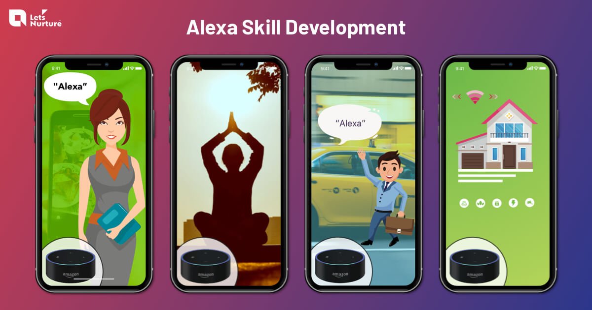 letsnurture's tweet photo. Time for businesses to leverage 70% #marketshare of #Amazon Smart Speakers using #AlexaSkills . To know more about industry based end solutions using custom Alexa skill development, read more at : https://t.co/Il1L1p13i0
#AlexaSkillDevelopers #VoiceFirst https://t.co/KVtl8xkD0X