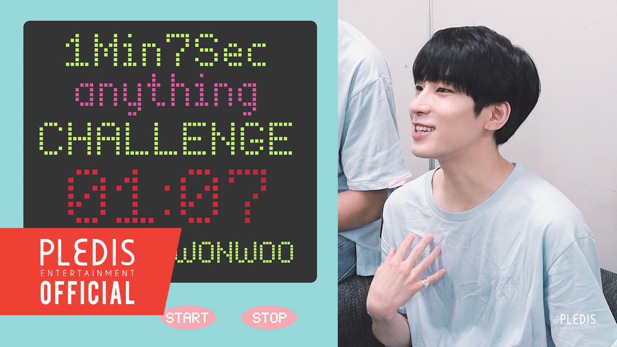 pledis_17's tweet photo. [1Min7Sec CHALLENGE] 원우의 웃음 참기 챌린지

▶️ https://t.co/zmXt4k2oI6

#원우 #WONWOO
#SEVENTEEN #세븐틴
#1Min7Sec_anything_CHALLENGE
#1분_7초_챌린지 https://t.co/eVRMjS3jXM