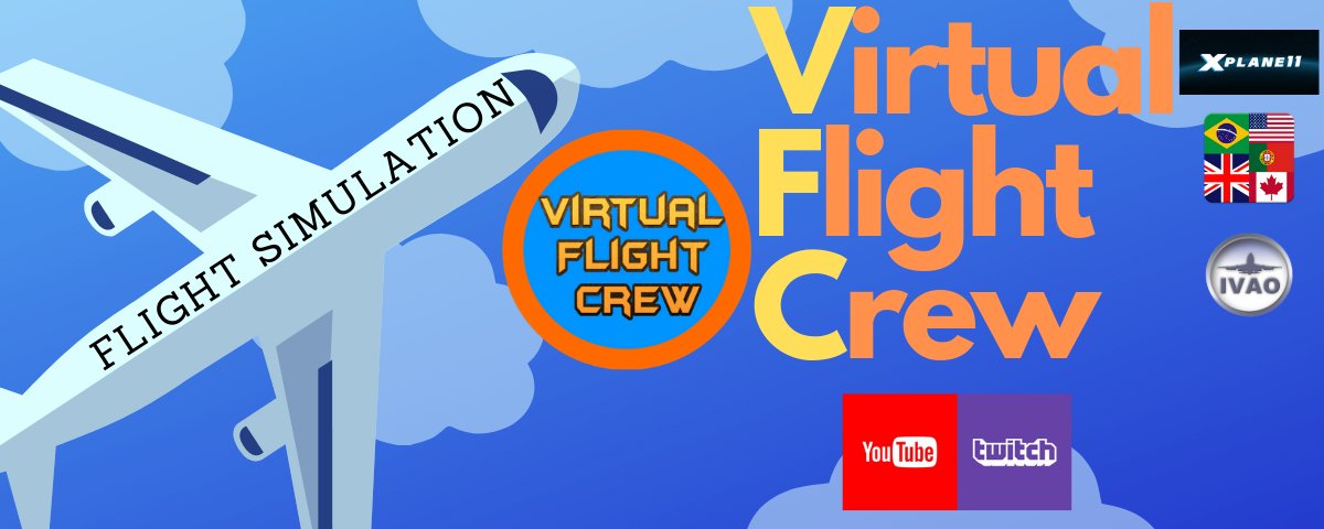 virtualfcrew's tweet image. Já estamos na Twitch! twitch.tv/virtual_flight…
Stay tuned! Bons voos!