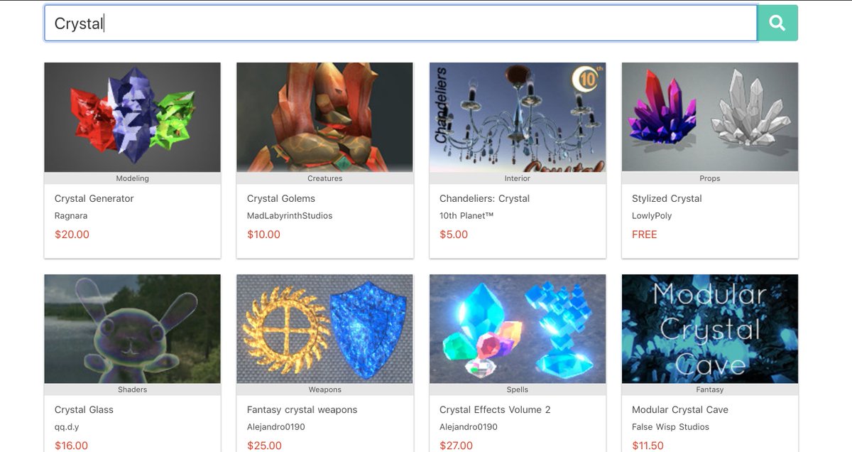 gamedev_sale's tweet image. We have implemented our own asset search function alternative to #Unity #AssetStore Check it out, maybe you will like it! gamedev.sale.