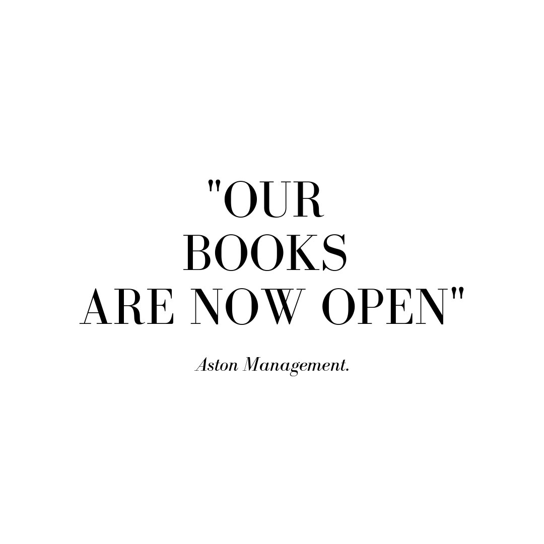Aston_Mgt's tweet photo. "Our Books are now OPEN" for Artists looking to join our thriving agency.
To apply:
EMAIL: submissions@astonmgt.com
INCLUDE: Spotlight CV along with your headshot, showreel (if you have one) and a little bit of information about you.
Jo and Susan
#TalenAgent #Actorslife https://t.co/1xvQ97gbAT