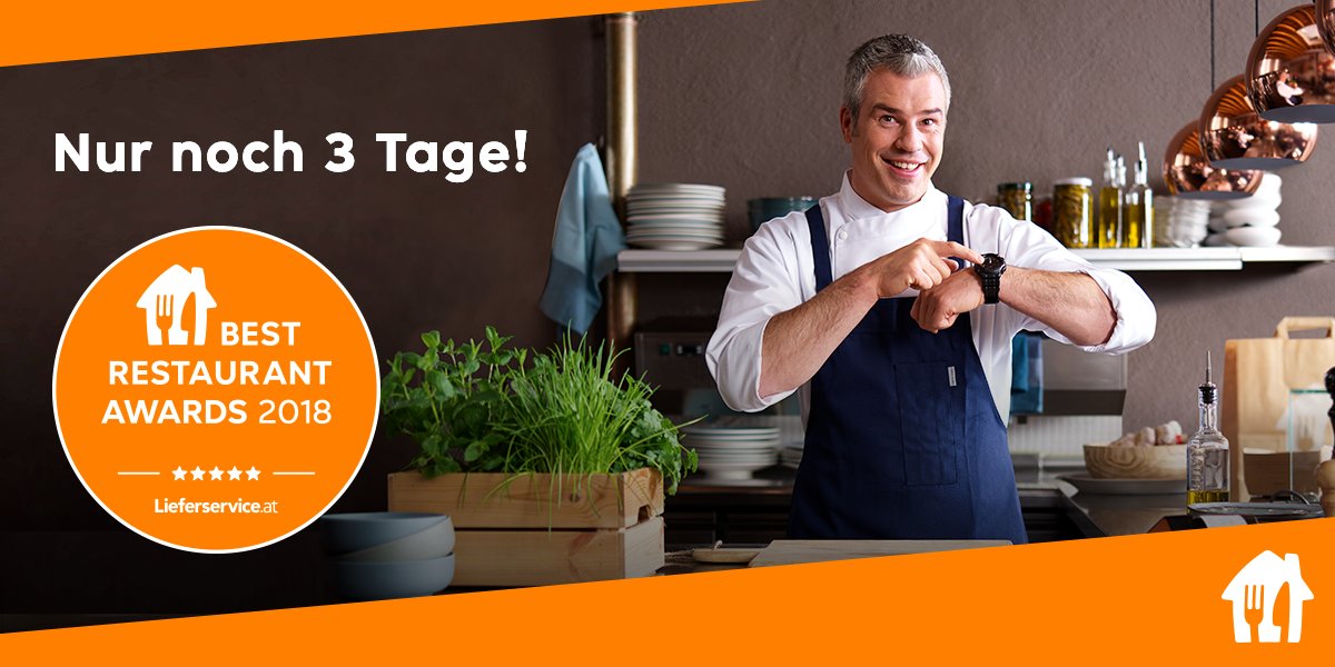 Möchtest Du Dein Lieblingsrestaurant zum Sieg führen und selbst ein Jahr lang gratis Essen gewinnen? Dann warte nicht länger!🏆 lieferservice.at/best-restauran…