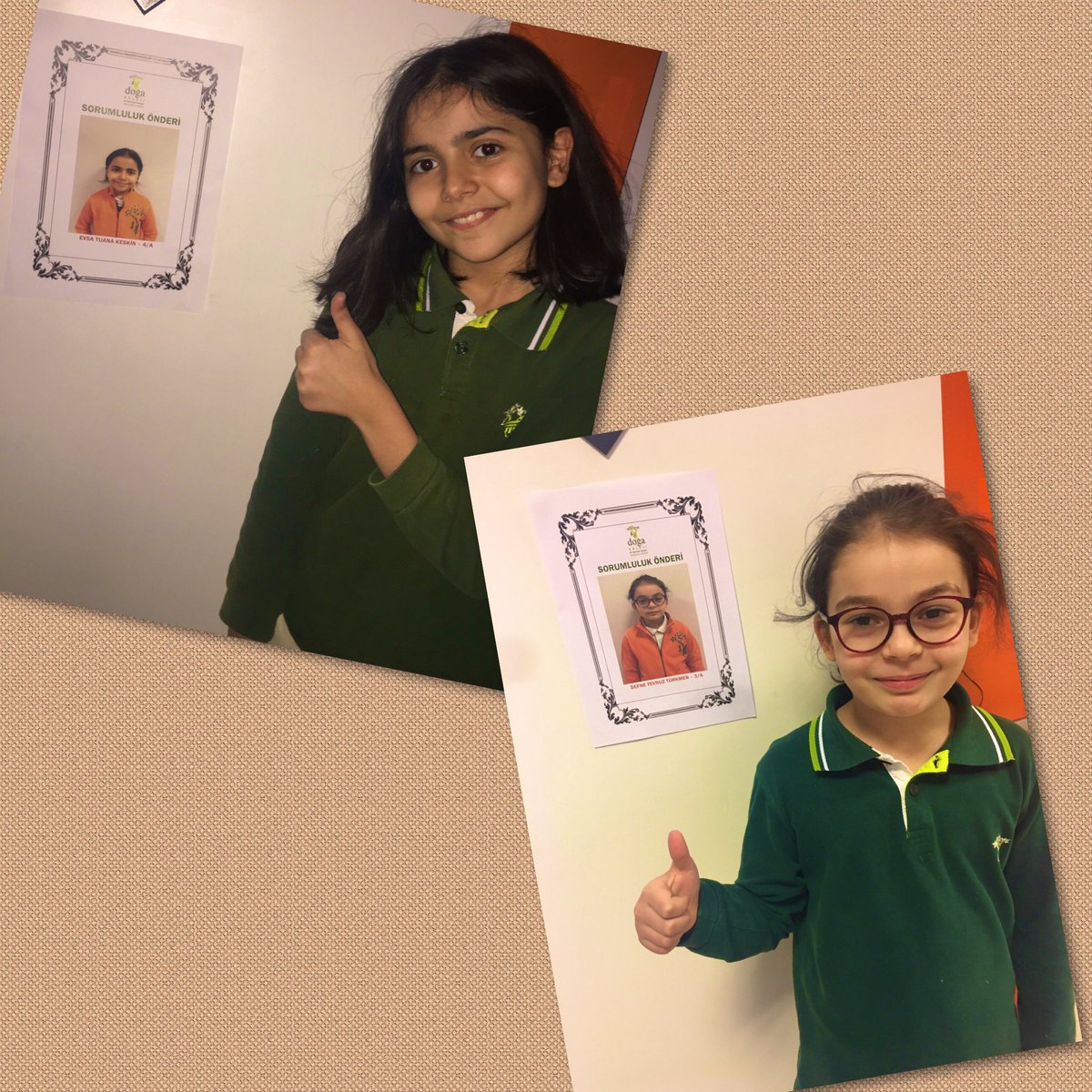 2019 yılının ilk “Sorumluluk Önderi” olan öğrencilerimizi tebrik ediyoruz👏🏻☺️🌿 @doga_eskisehir @DamlaGuvenDG <a href="/EbruDemirkoz/">ebru.demirkoz</a> <a href="/DogaOkullari/">Doğa Koleji</a> <a href="/DogaAcademy/">Doğa Academy</a>