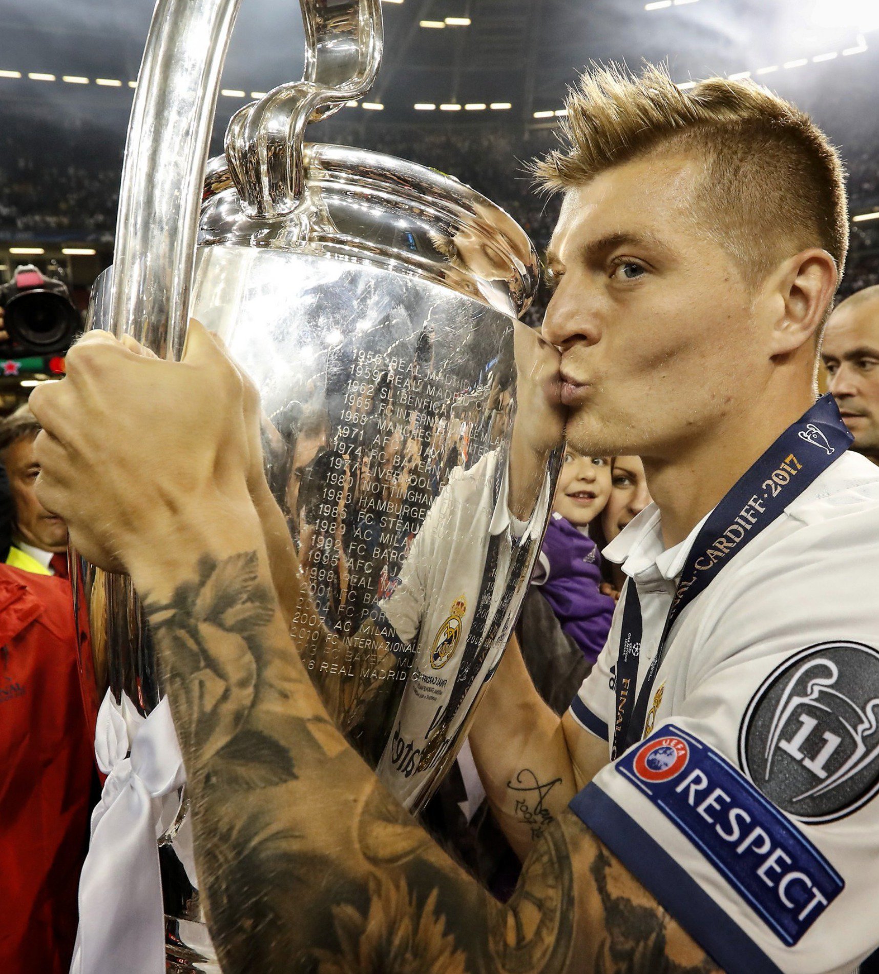    - Games: 556

- Goals: 61

- Trophies: 21

Happy birthday Toni Kroos! 