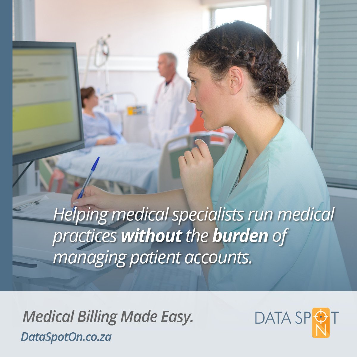 dataspoton's tweet photo. We are here for your medical practice. https://t.co/pqStjv2qLa #PatientAccounts #MedicalPractice https://t.co/317Bh3fyxX