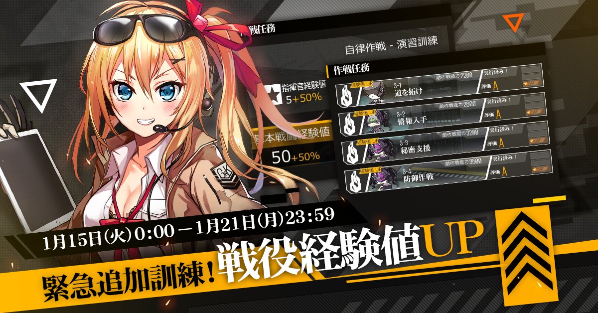 ドルフロ 低体温症 失温症 の概要 攻略まとめ ドールズフロントライン Appmedia