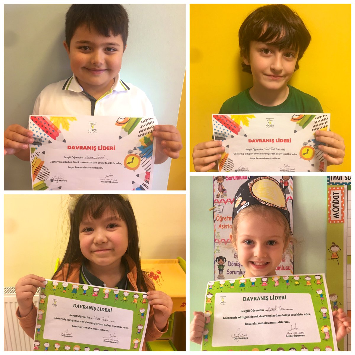 Haftanın “Davranış Lideri” olan miniklerimizi tebrik ediyoruz 😌👏🏻🌿 @doga_eskisehir @DamlaGuvenDG <a href="/EbruDemirkoz/">ebru.demirkoz</a> <a href="/DogaOkullari/">Doğa Koleji</a> <a href="/DogaAcademy/">Doğa Academy</a> <a href="/eskdogat_mba/">Eskişehir Doğa t-MBA</a>