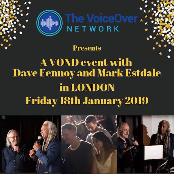 NetworkVO's tweet photo. Don't miss our first event of 2019 in London! A night talking about video games w two of our industries top professionals - Dave Fennoy and Mark Estdale. A panel talk, some food + drinks PLUS fantastic networking opportunities - https://t.co/H6gQPLaN62 #voiceovers #videogames https://t.co/V8q93szyuZ