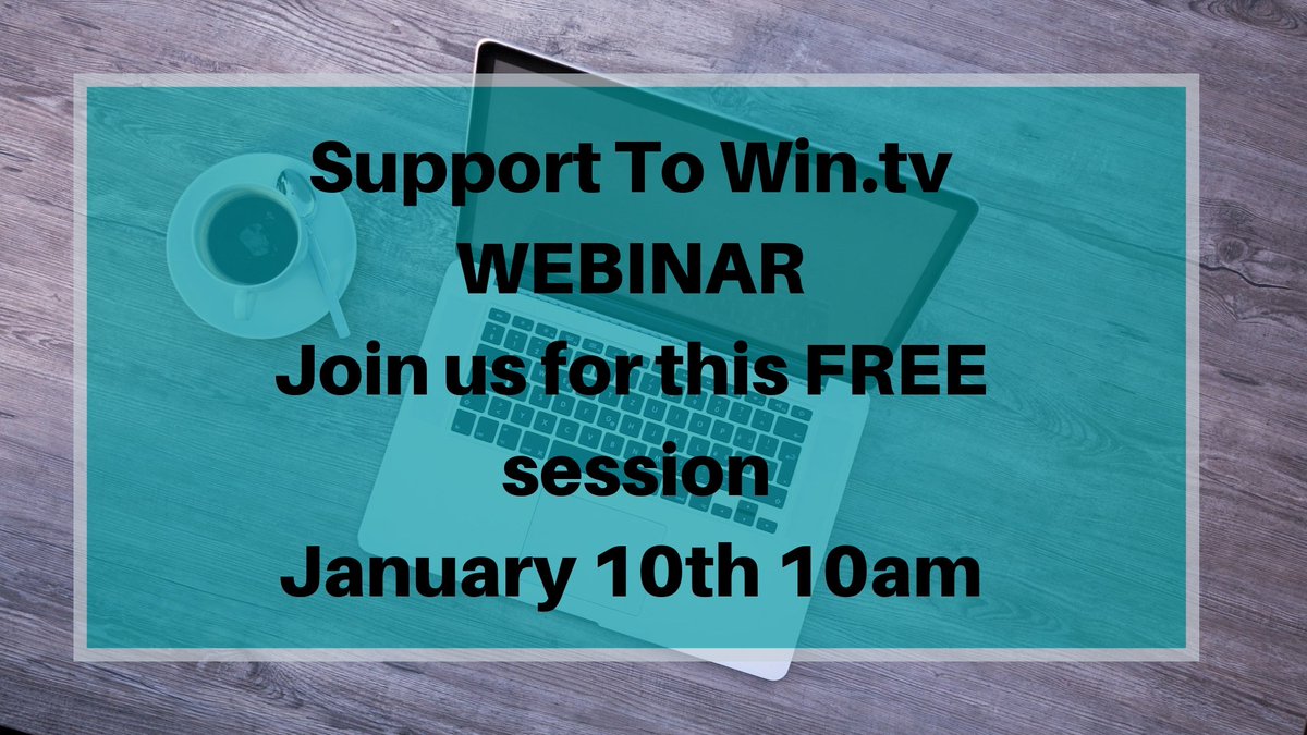 Join Support To Win for a Free webinar January 10th from 10am, and start the new year taking your business where it needs to go. 
This 30minute bitesize webinar will talk you though all the modules and services Support To Win can offer your business.   
eventbrite.co.uk/e/support-to-w…