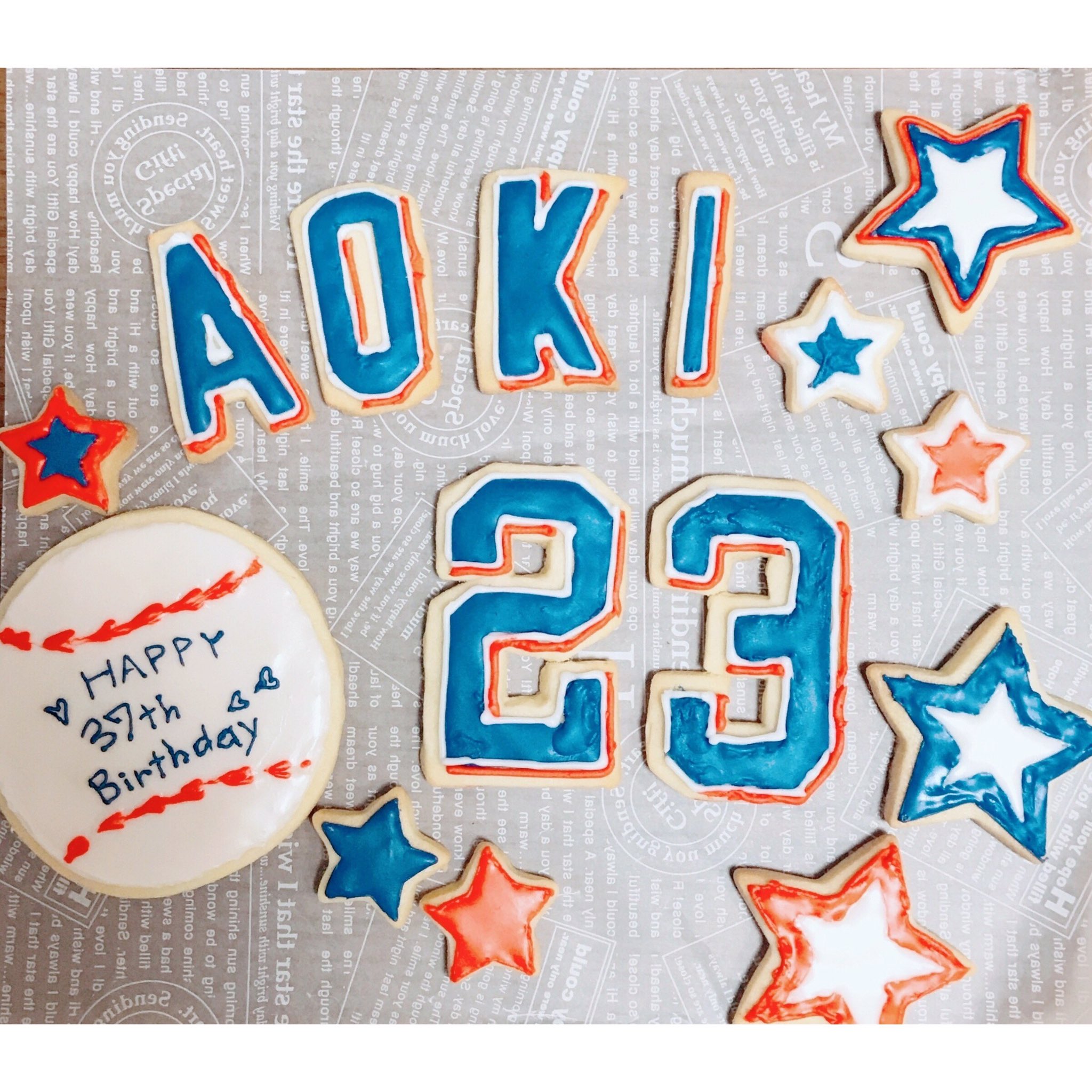 HAPPY 37th Birthday My hero, Norichika Aoki  37                                