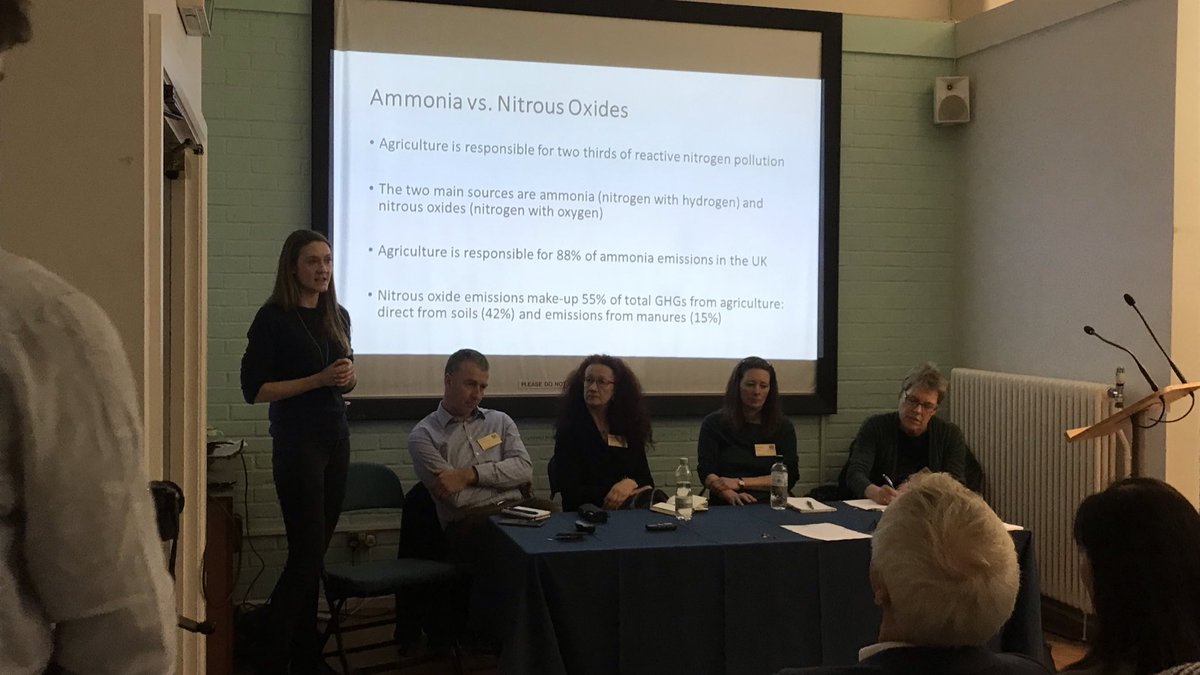 Reducing our reliance on #nitrogen is essential if we are to rebuild sustainable and healthy #soils says <a href="/SusFoodTrust/">Sustainable Food Trust</a> #ORFC19