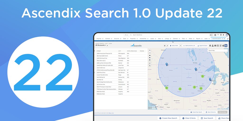 AscendixSearch's tweet photo. #ReleaseVideo
New Ascendix Search is available! Now we support search by tasks, events and phone calls. Create lists of leads you called the last week or see all contacts with tasks to be completed for the next month. See it in action at https://t.co/SvpF97OFrE https://t.co/ZDjTk4VGth
