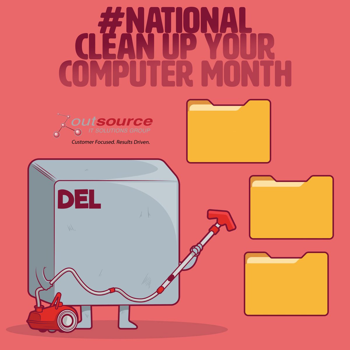 OSGUSA's tweet image. Clear your caches! Clean your disk! Organize documents! It&apos;s #CleanUpYourComputerMonth!