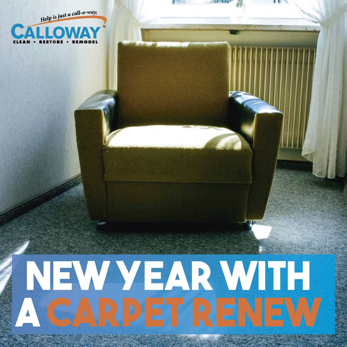 CallowayClean's tweet image. It's a new year, but no need for new carpet! Our experts can have your carpets looking like new! Help is just a call-o-way! (513) 505-4656