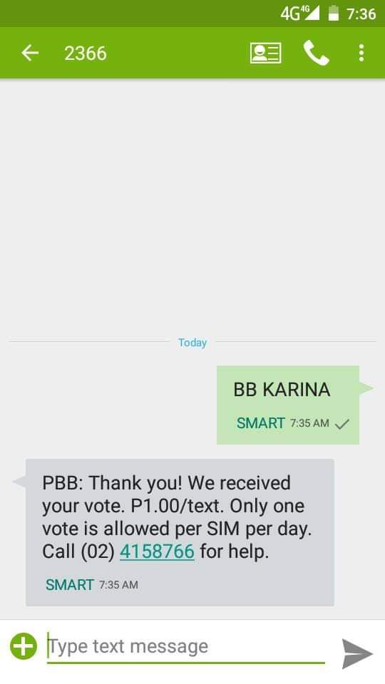 daisyrie005's tweet photo. Voting is now officially close!! 
BB KARINA  for BIG 4
#KARINAforBIG4
#WelcomeBackAljon https://t.co/armQKoBzDU