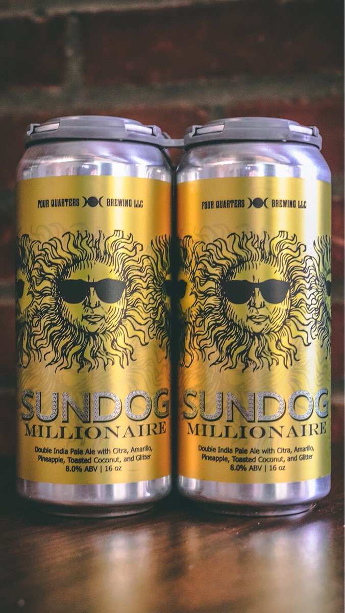 citymarketbeer's tweet photo. A Double IPA with Glitter. Yup! That’s right. Glitter. Excited about this one @4quartersbrew #VTBrew https://t.co/tWPltofHsg