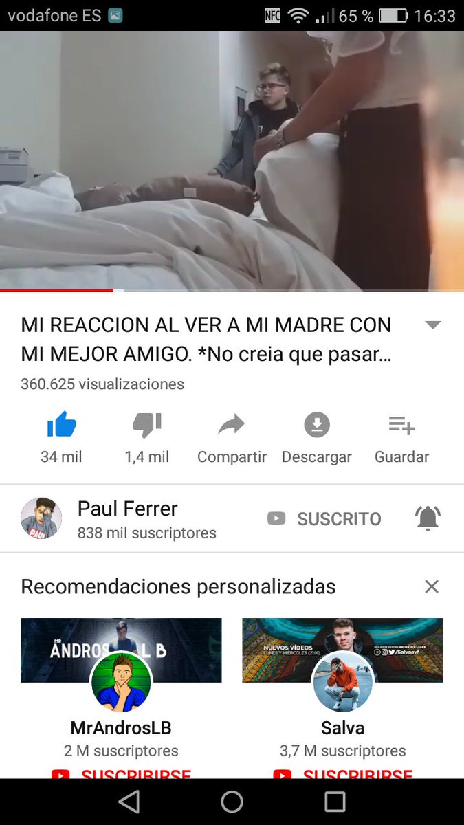 Ir a ver el video @MrPaulFerrer no creereis lo que pasa , es un videazo . No os lo perdais