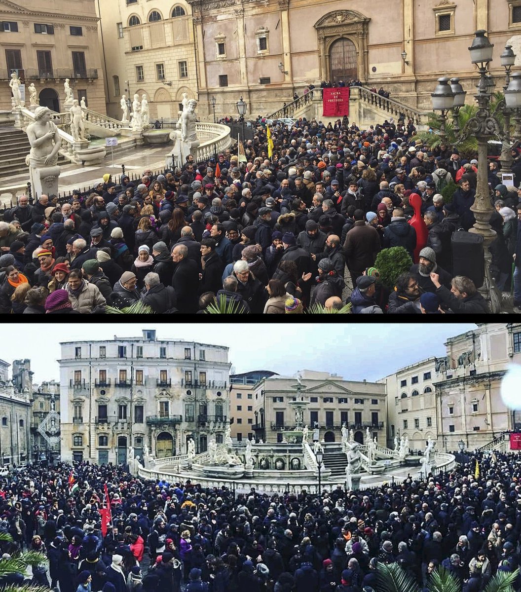 ilcorsaro_info's tweet image. Adesso a #Palermo tantissimi in piazza per sostenere la posizione dei sindaci a partire dal loro primo cittadino Leoluca Orlando.

#apriteiporti #apritelacostituzione #portiaperti #sindaci #DeMagistris #RefugeesWelcome