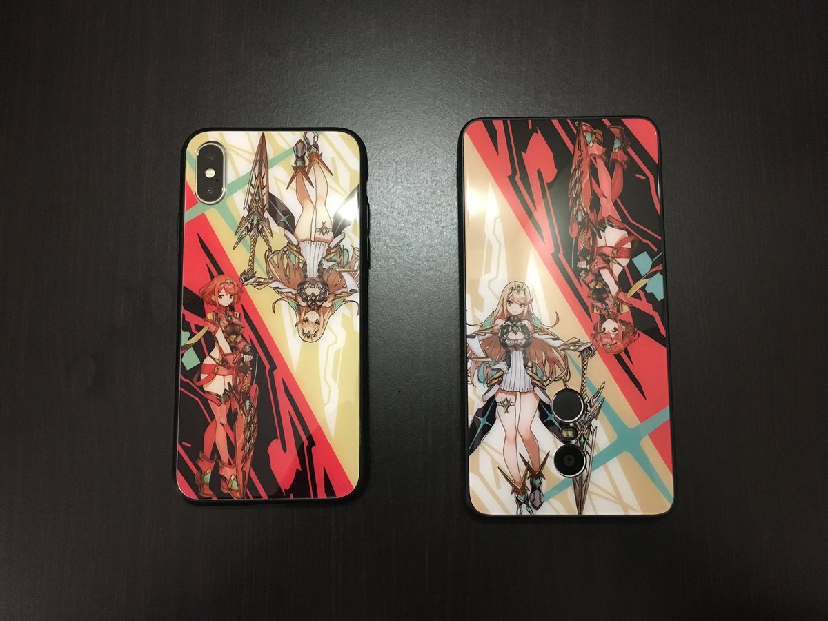kevinhostudio's tweet photo. My diy #Xenoblade2 glass back phone cases.Which one d'you fancy, Pyra or Mythra?#XenobladeChronicles2 #ゼノブレイド2 #異度神劍2 #Pyra #ホムラ #焰 #ヒカリ #Mythra #光 #iPhonecase #DIYiPhoneCase #APPLE #XiaoMi #RedmiNote4X https://t.co/yc1r3ucj4K