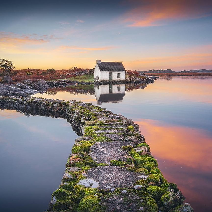 Small cottage beside a lake. Captured by Keith Walsh.