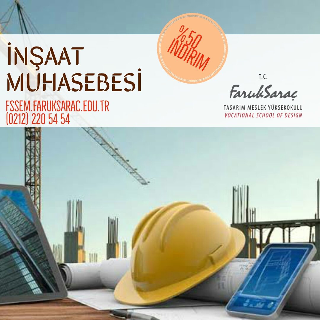 İnşaat Muhasebesi kurslarıyla inşaat sektöründe doğru hesap ve doğru planlamanın yöntemlerini öğreneceksiniz.