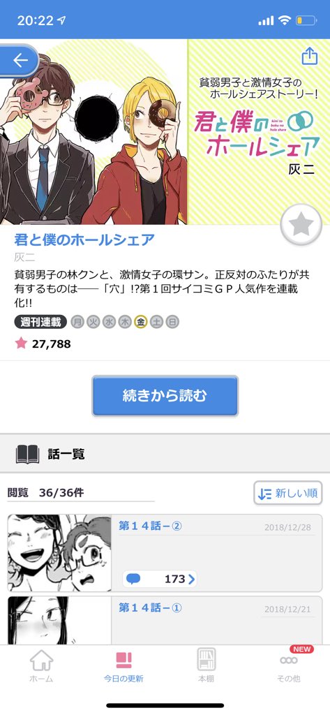 君と僕のホールシェア