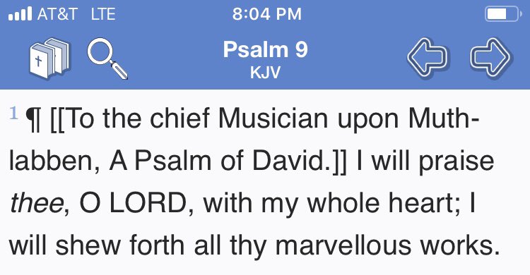 99 1/2 won’t do! I will praise the Lord with my WHOLE heart!