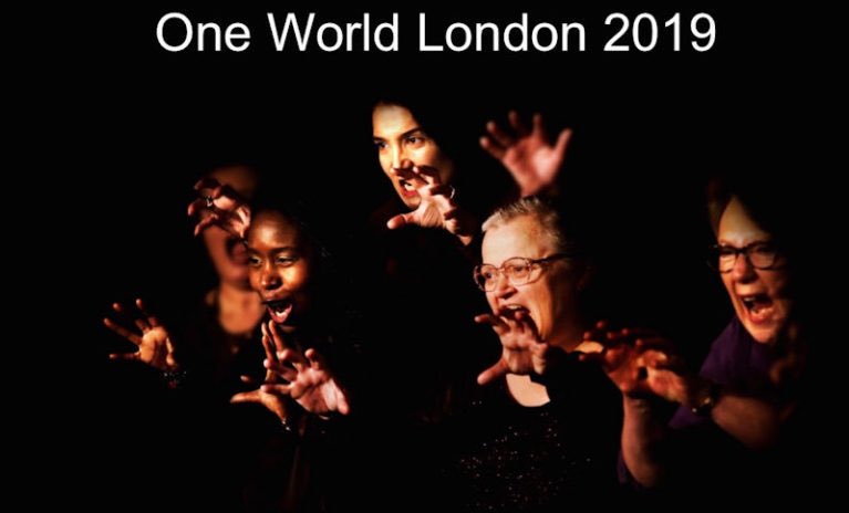 oneworldlondon's tweet photo. Dates for #oneworldlondon! Sun 14th April debut London show Upstairs @RitzyCinema #Brixton 6.30pm;
Sat 27th April @RichMixLondon #Shoreditch 3pm; Sat 11th May @ConwayHall Conway Hall #Holborn 3pm all ticket details soon 👉👉 https://t.co/Hb3CRZzdRr #choir #spokenword #change https://t.co/F23Eo9qbY3