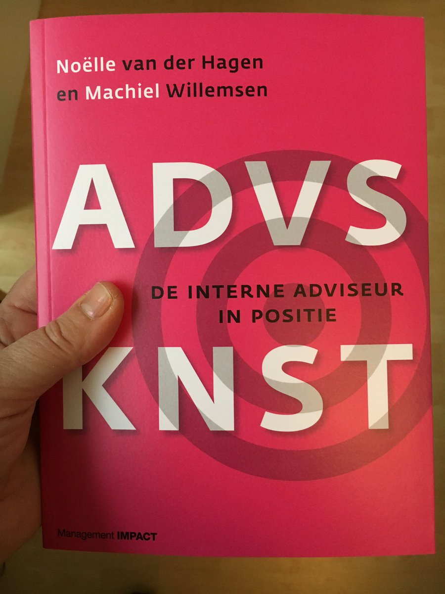 noellevdhagen's tweet photo. YES!!! Hij is er! #machielwillemsen #Advieskunst #managementimpact https://t.co/HYsGKLgitq