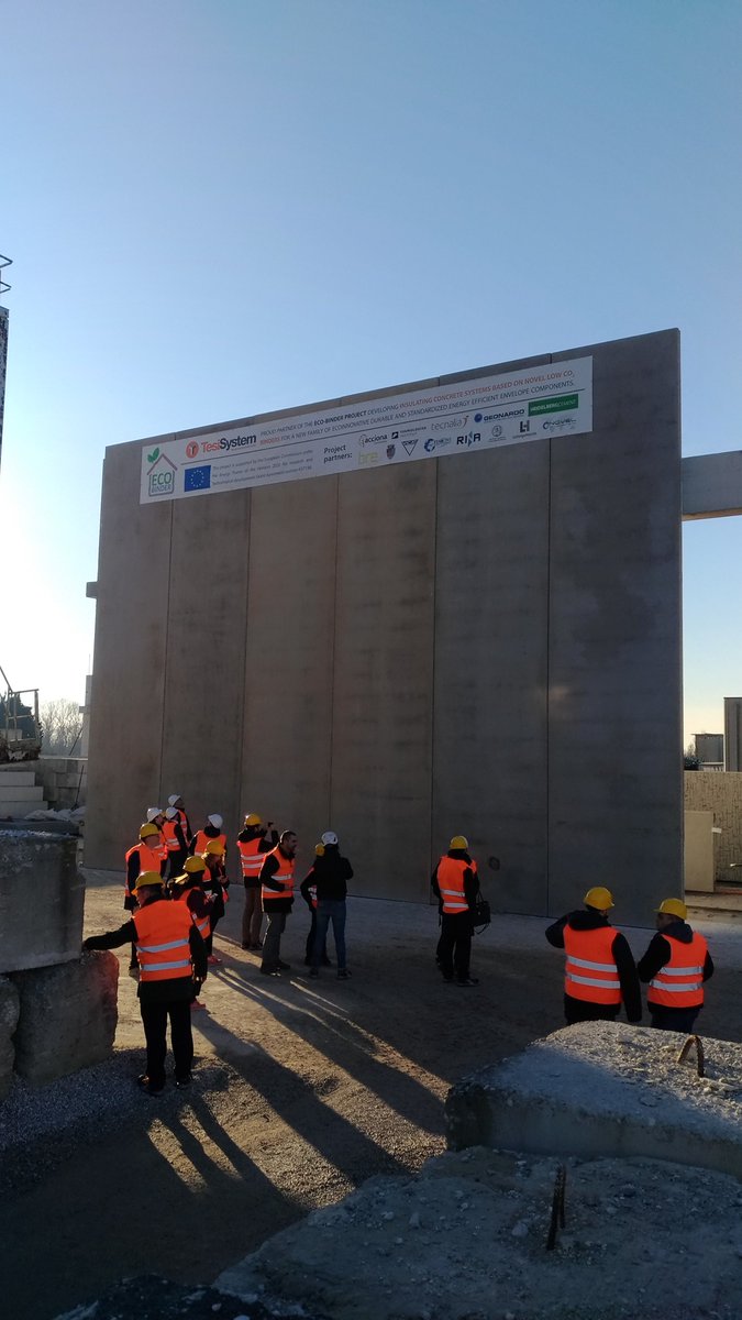 Ecobinder1's tweet photo. The ECO-Binder project was successfully finished in Dec 2018. The final meeting was held on 18th Dec inn Trevizo, Italy, where the final results of the project were presented by all partners with the participation of the Project Officer and Project Technical Advisors. https://t.co/zs33CxXD5j