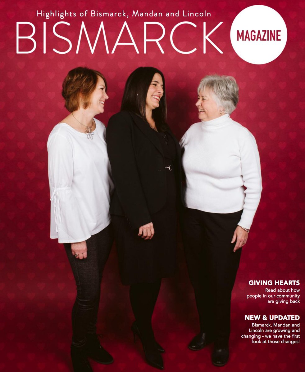 BismarckMag's tweet photo. NEW ISSUE-Bismarck Magazine January/February 2019 - https://t.co/iRq8hNq7o4 https://t.co/OWtmZxt0iB