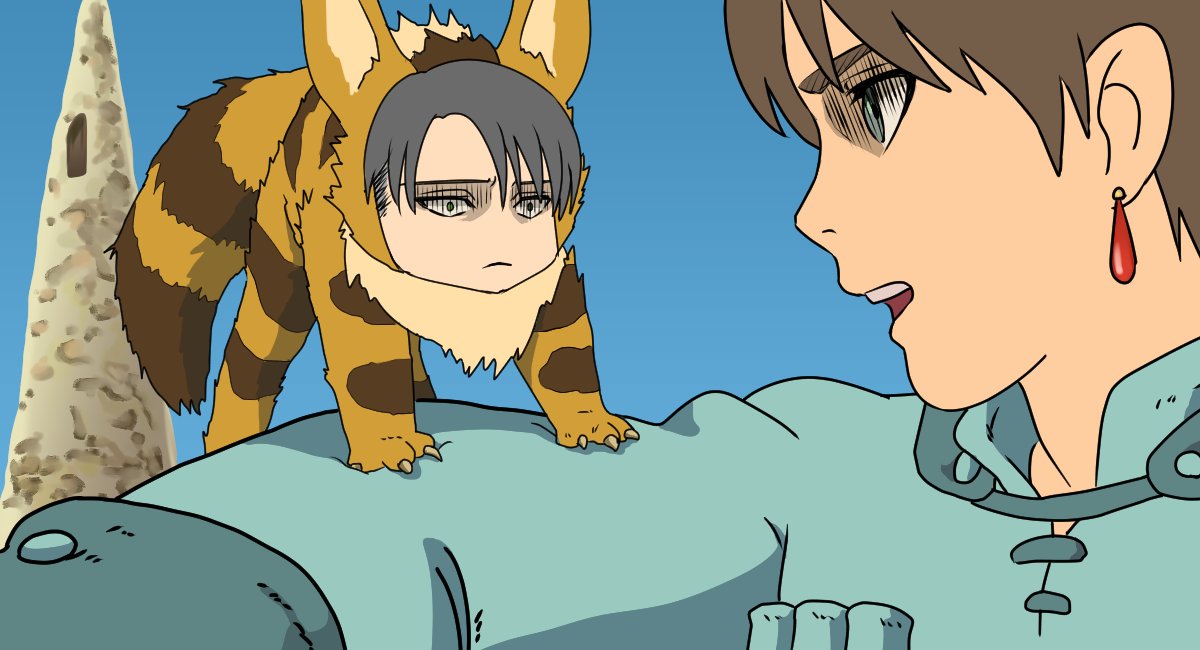 「セリフ無いやつも置いておく( )さぁナウシカ見るぞー! 」望月しし丸の漫画