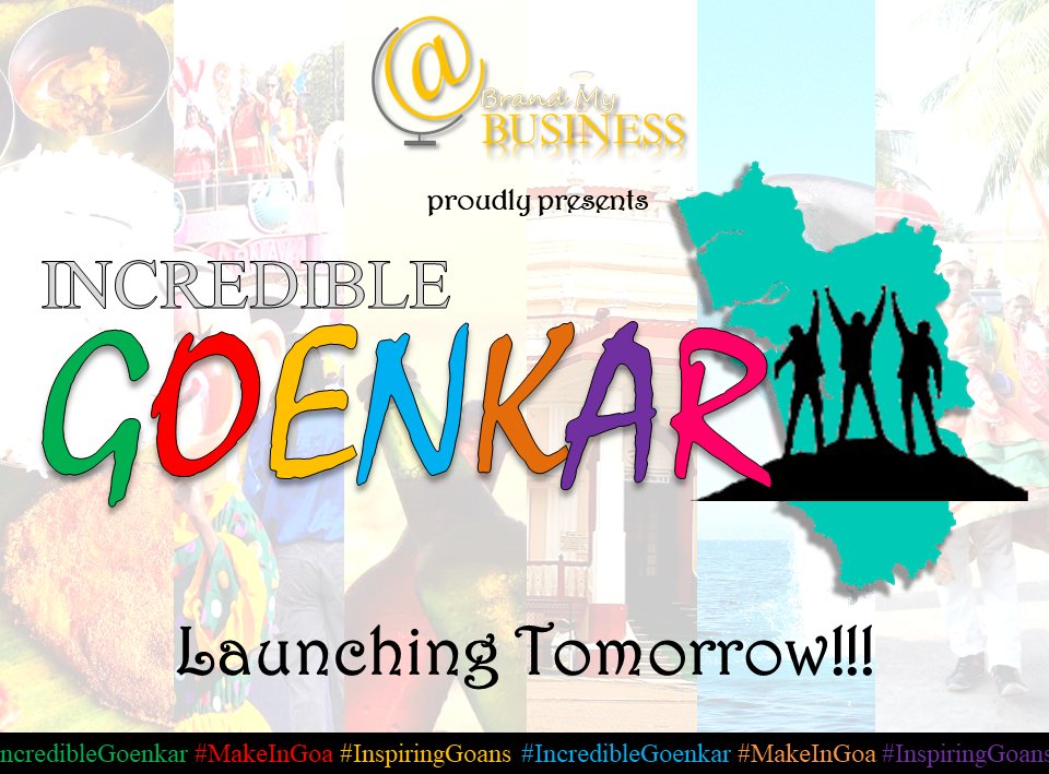incgoenkar's tweet photo. 'Incredible Goenkar' is special recognition, touching the lives of those people who work very hard to make Goa proud. https://t.co/8unt4N6jE3