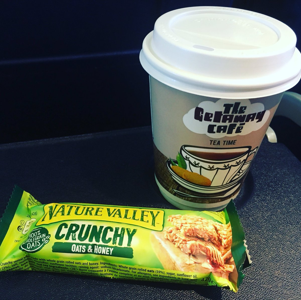 Celebrating #NationalTeaDay with a Cuppa onboard <a href="/Ryanair/">Ryanair</a> ☕️
