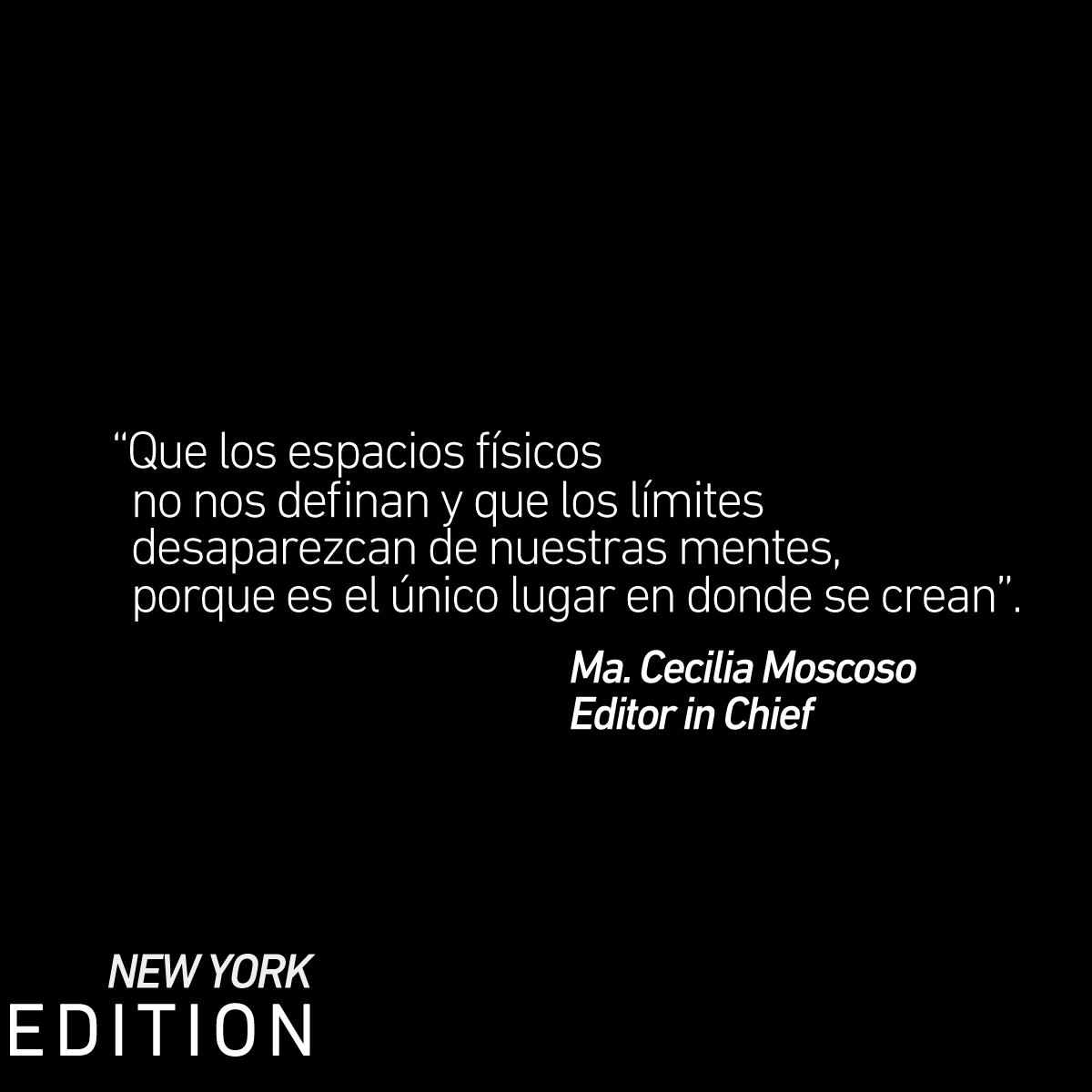 New York abrió mis ojos hacia una realidad y no podía dejar de compartirla con ustedes a través de esta edición de la Revista Inhaus ¡Muy pronto! 

 Puedes solicitarla a través de su web: revistainhaus.com