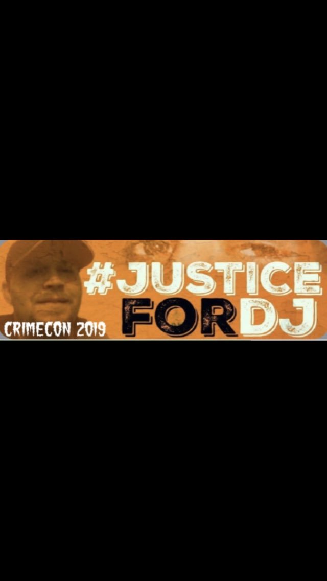 JusticeForDj88's tweet photo. #justicefordj will be at @CrimeConHQ 2019 just look for the orange. Come say hi, pick up a flyer, ask any questions U may have. I have always been open and honest about every detail in djs life, murder and case. I would to get to meet all of his supporters as well as any new 1’s https://t.co/XEkRplD3mA