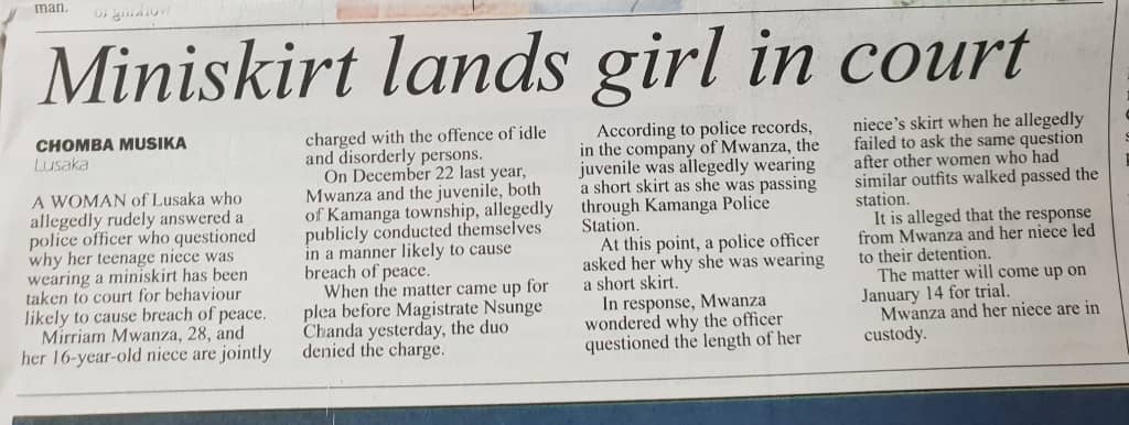 zedfeminists's tweet photo. come see what your people in Zambia are doing. In 2019, men who hold the law and have bruised egos dictate what is right or wrong. This is a violation of human rights! https://t.co/jGCLWA35cS