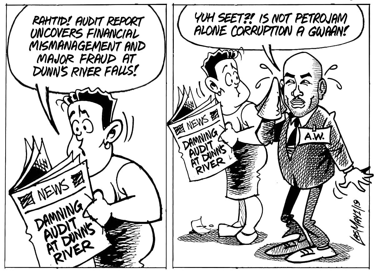 JamaicaGleaner's tweet photo. Today's #LasMay editorial cartoon. See more cartoons: jamaica-gleaner/cartoons. https://t.co/P5dLDt02eC