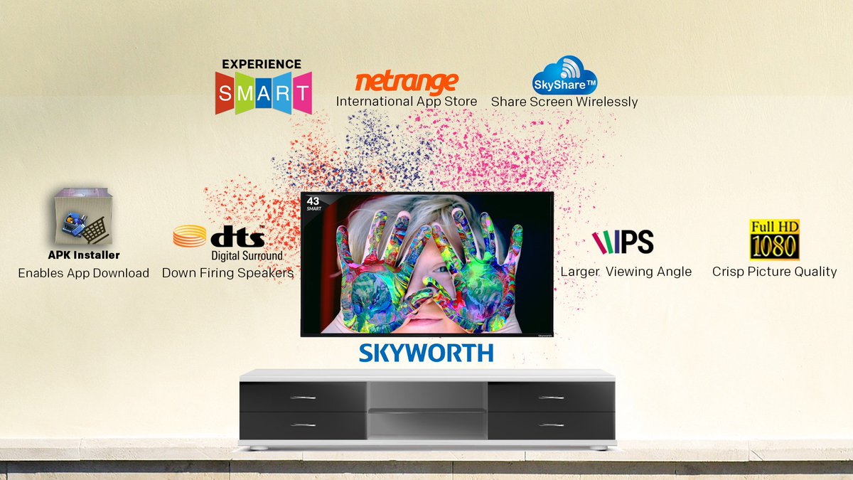 SkyworthIndia's tweet photo. Upgrade to a Skyworth smart TV for all new feel. Our TVs have crisp IPS displays and wider audio ranges with DTS Digital Surround.
#bigscreen #widerscreen #widescreen #display #buysmartbesmart #UHD #background #inplaneswitching #perfectsound
#skyworthglobal #skyworthindia https://t.co/FGqHfXLvH9