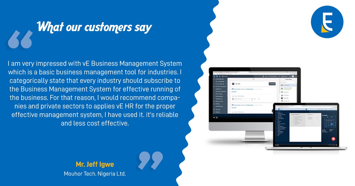 v_execution's tweet image. Know more about vExecution at vexecution.com

#CustomerSpeak #ValeurHR #vExecution #Testimonials #HappyCustomers #HCM #HRTech #CRM #ERP #SaaS #HRM #HRIS