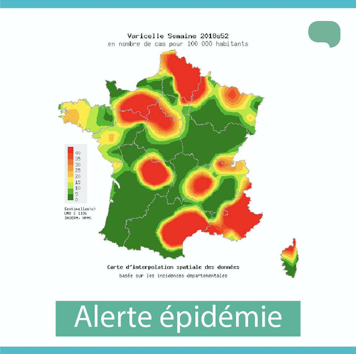 ⚠️ Épidémie de #VARICELLE ⚠️
😷 Préparez vos stocks en pharmacie ! 💊